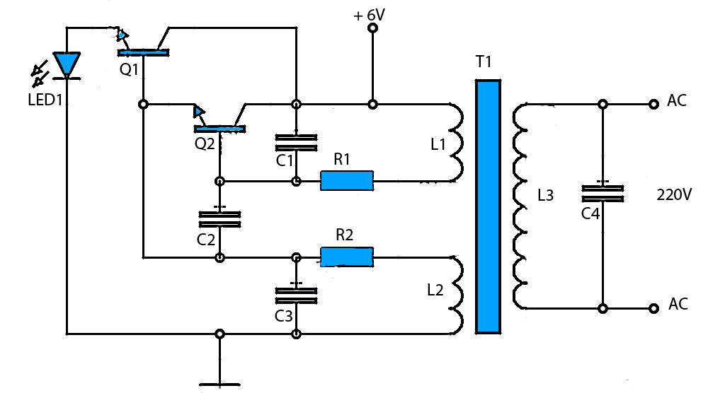 Inverter Schematic - Electronics Circuit