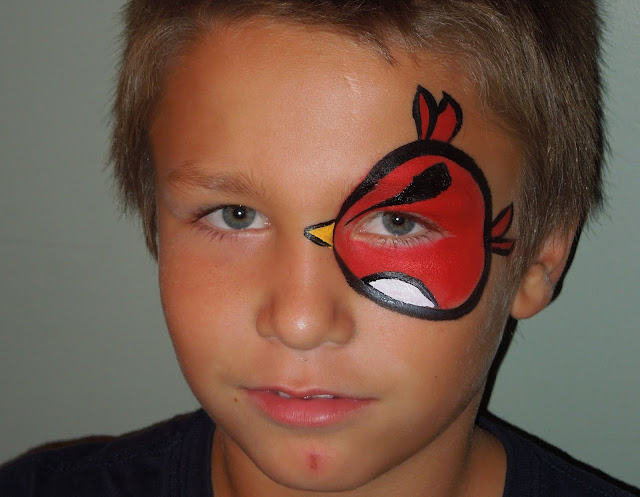 easy face paintings for boys