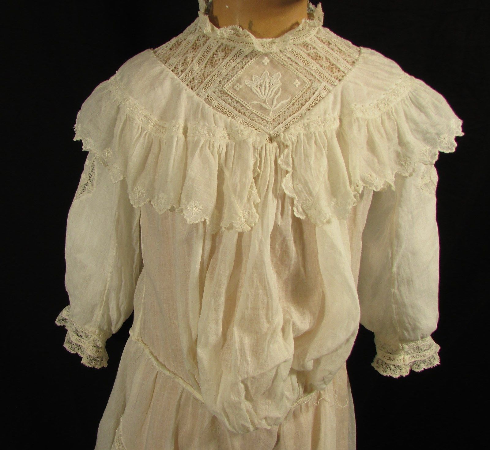 All The Pretty Dresses Child's Edwardian Insertion Lace Dress