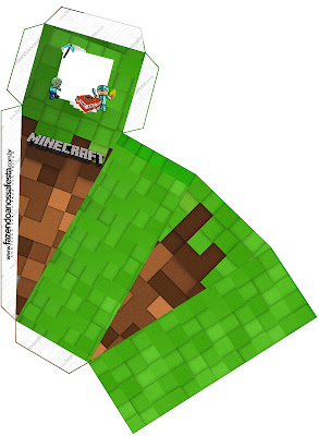 Minecraft: Cajas para Imprimir Gratis. Minecraft: Cajas para Imprimir Gratis.