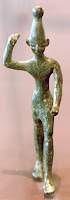Статуя на Ваал божество от Угарит  Музей Лувър Франция