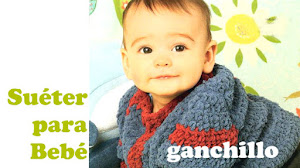 Suéter de Bebe a Ganchillo / Paso a paso