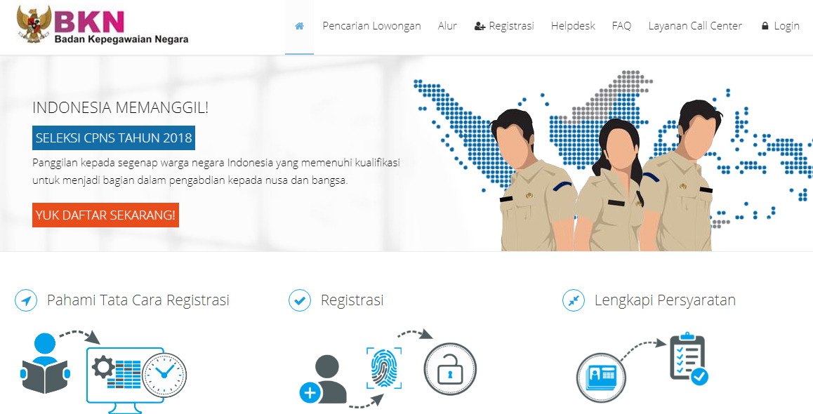 Cara Pendaftaran Cpns 2018 Online Di Sscn Bkn Go Id Dadang Jsn