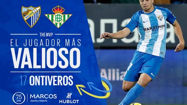 Málaga - Betis, el MVP es Ontiveros