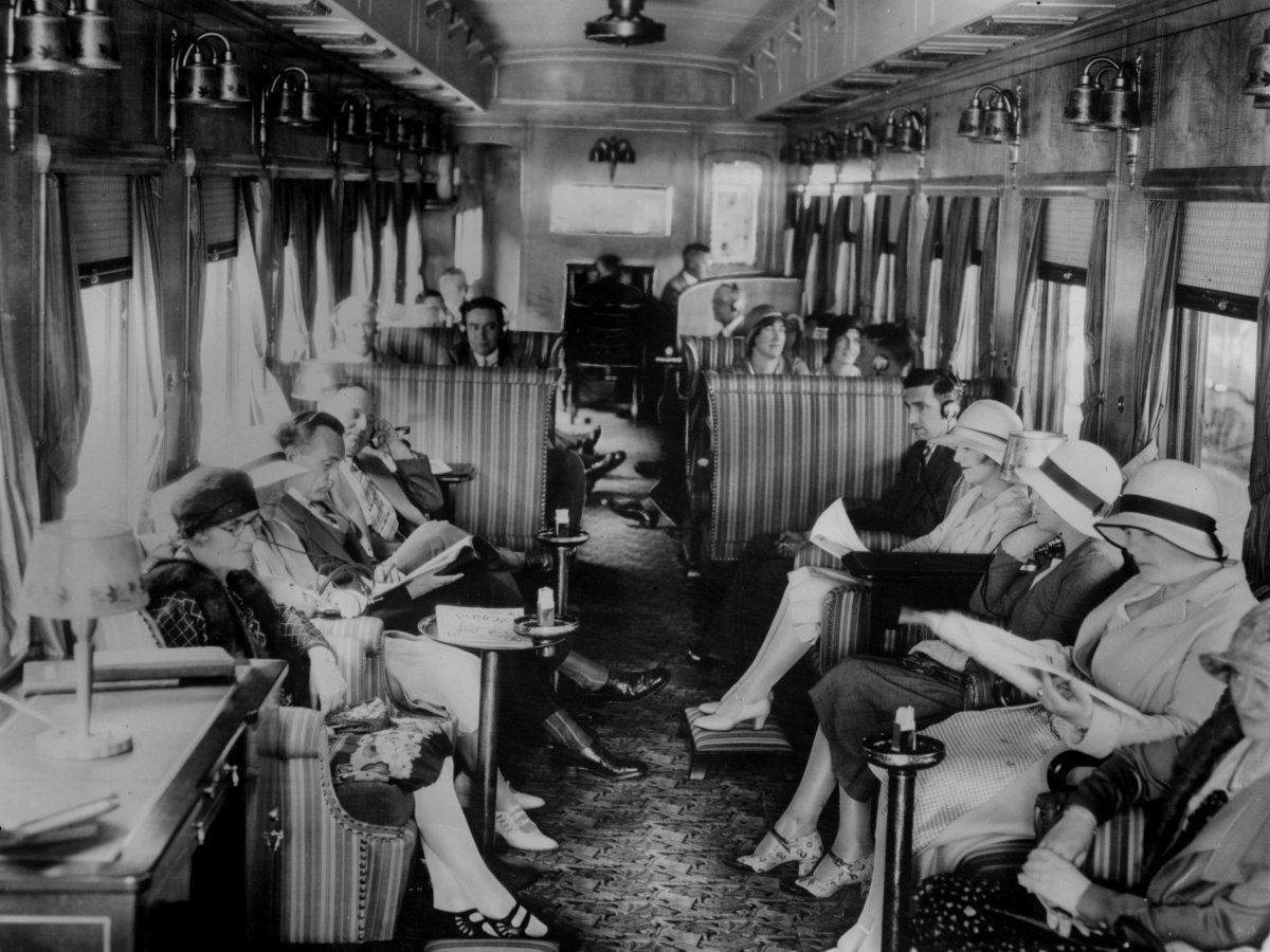 vintage train trips