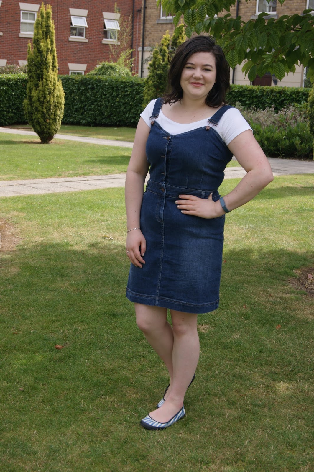 hobbs denim dress