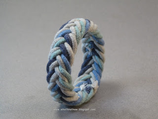multi color herringbone rope bracelet rope bracelet herringbone weave blue mixed color hand dyed cord