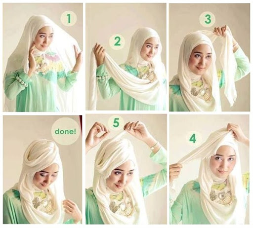 tutorial hijab segi empat untuk wisuda terbaru tutorial hijab segi empat untuk wisuda terbaru