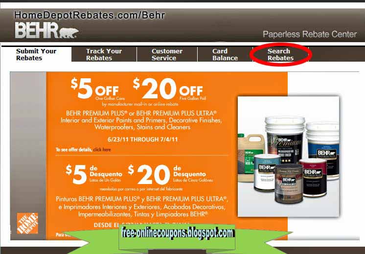 Home depot coupon 2018