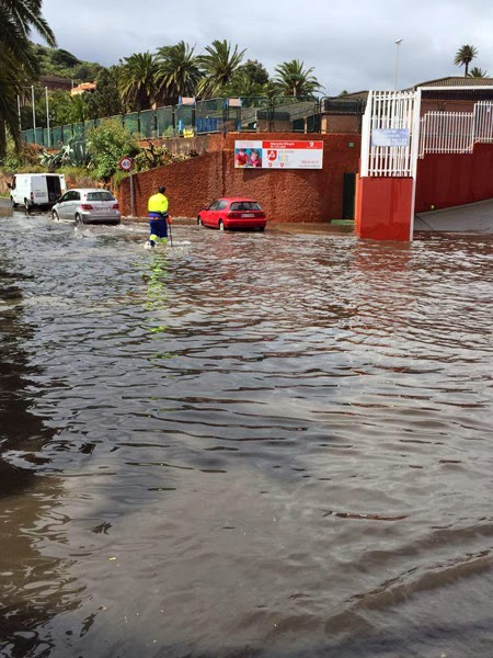 Fotos granizo y fuertes lluvias Gran Canaria 23 marzo