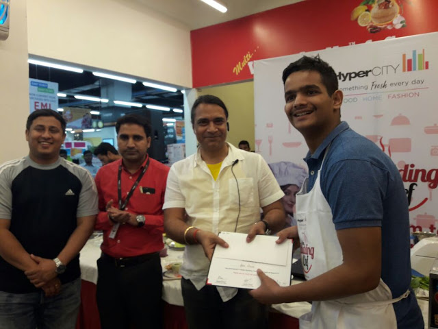 HyperCITY’s Hyper Budding Chef Contest announces the winner for the Noida – City Finale HyperCITY’s Hyper Budding Chef Contest announces the winner for the Noida – City Finale