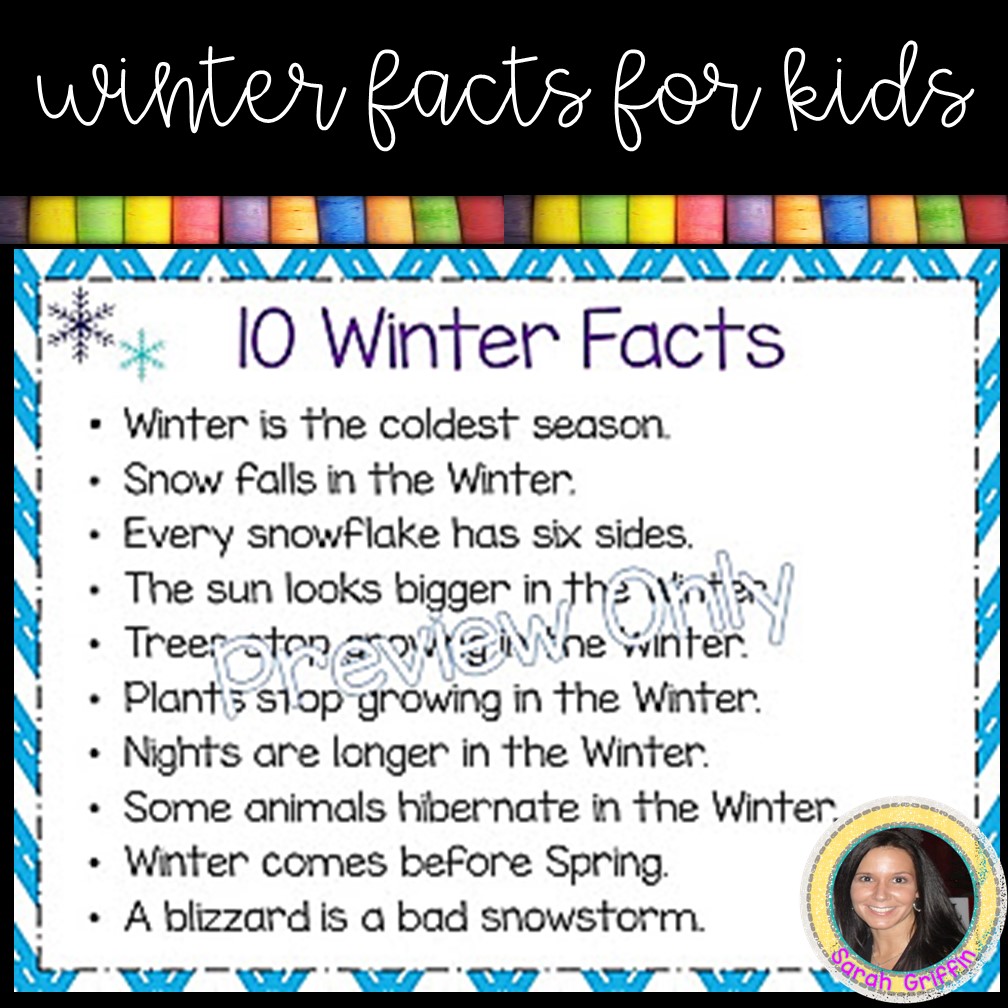 sentences about winter season
