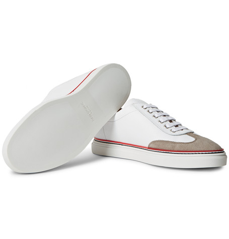 full grain leather sneakers