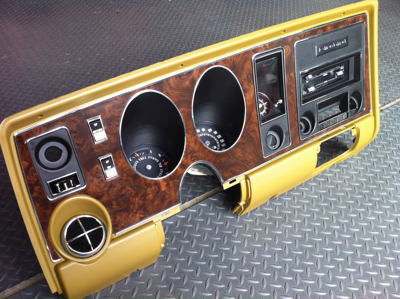 Just Dashes Production Center: 1969 Pontiac Firebird Instrument Bezel
