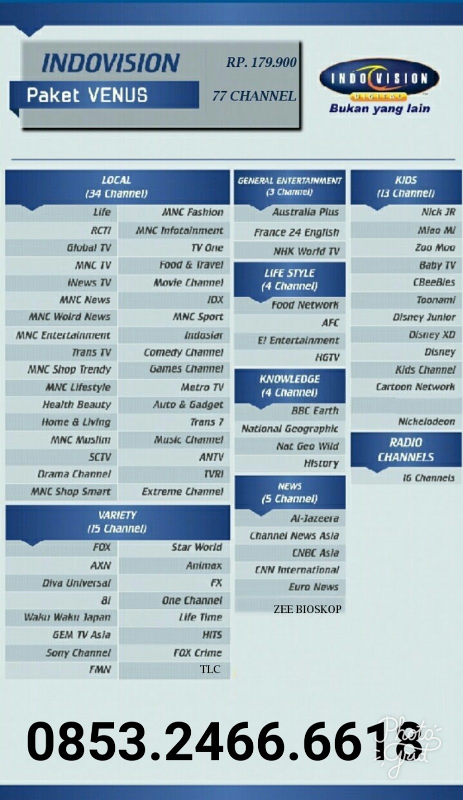 INDOVISION BALILANGSUNG PASANG W081330648266 PAKET