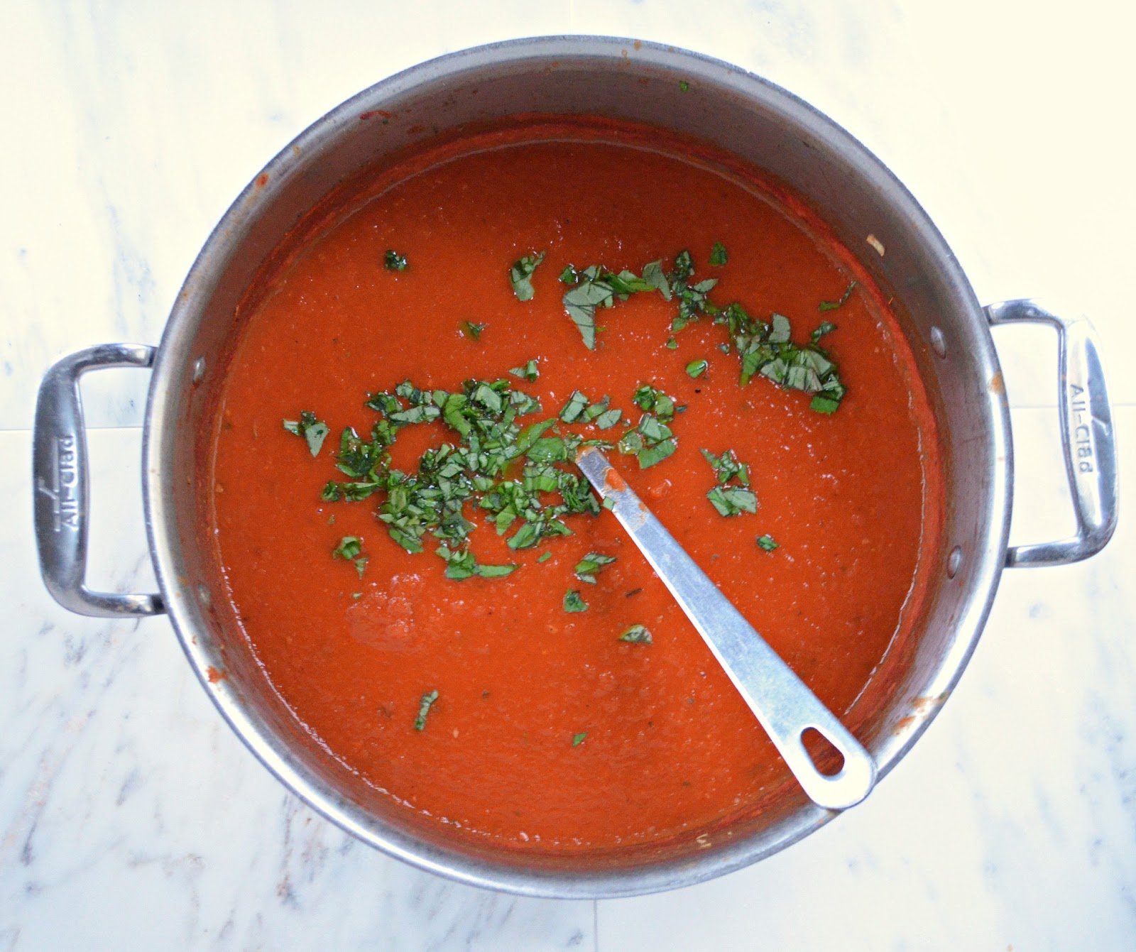 Tomato Basil Soup With Cheesy Bread Serena Bakes Simply From Scratch