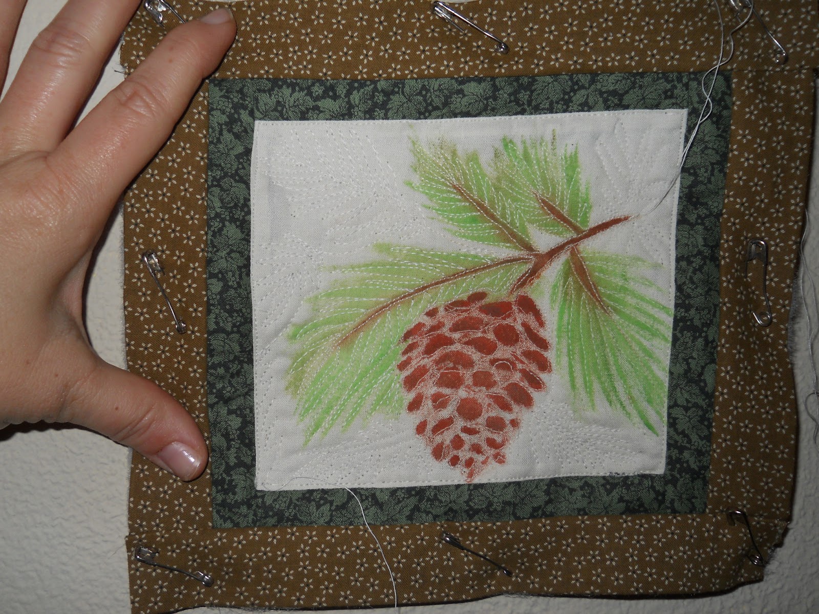 Simply Quilting Filling Blank Space