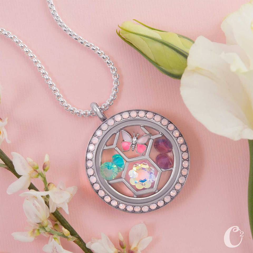 Charm Catcher Plate for Origami Owl Living Lockets available at StoriedCharms.com