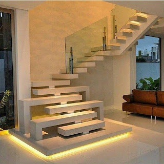 كتالوج صور سلالم داخليه مودرن Beautiful Modern Stairs And Landing Decorating Ideas