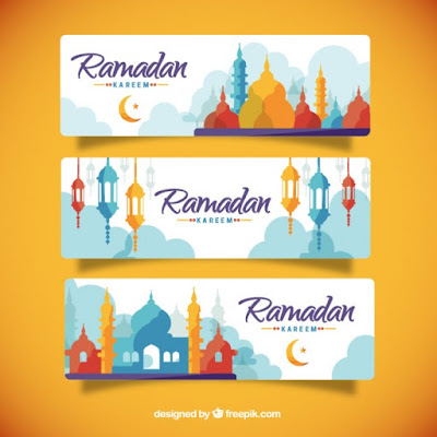 banner hari raya idul fitri 2019 contoh spanduk hari raya idul fitri format vector