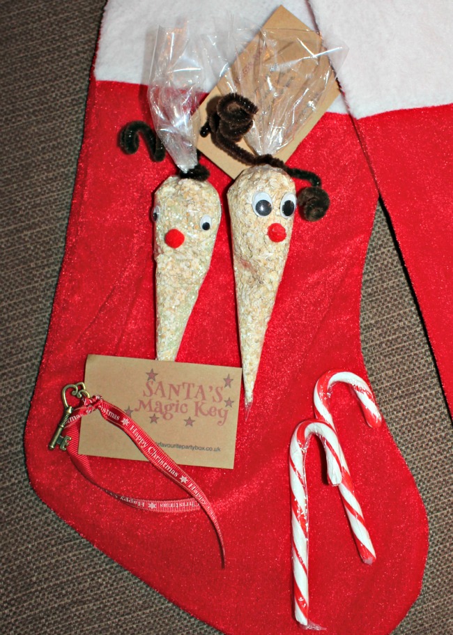 Magical Christmas Eve Activity Box- stockings, santas magic key, reindeer food