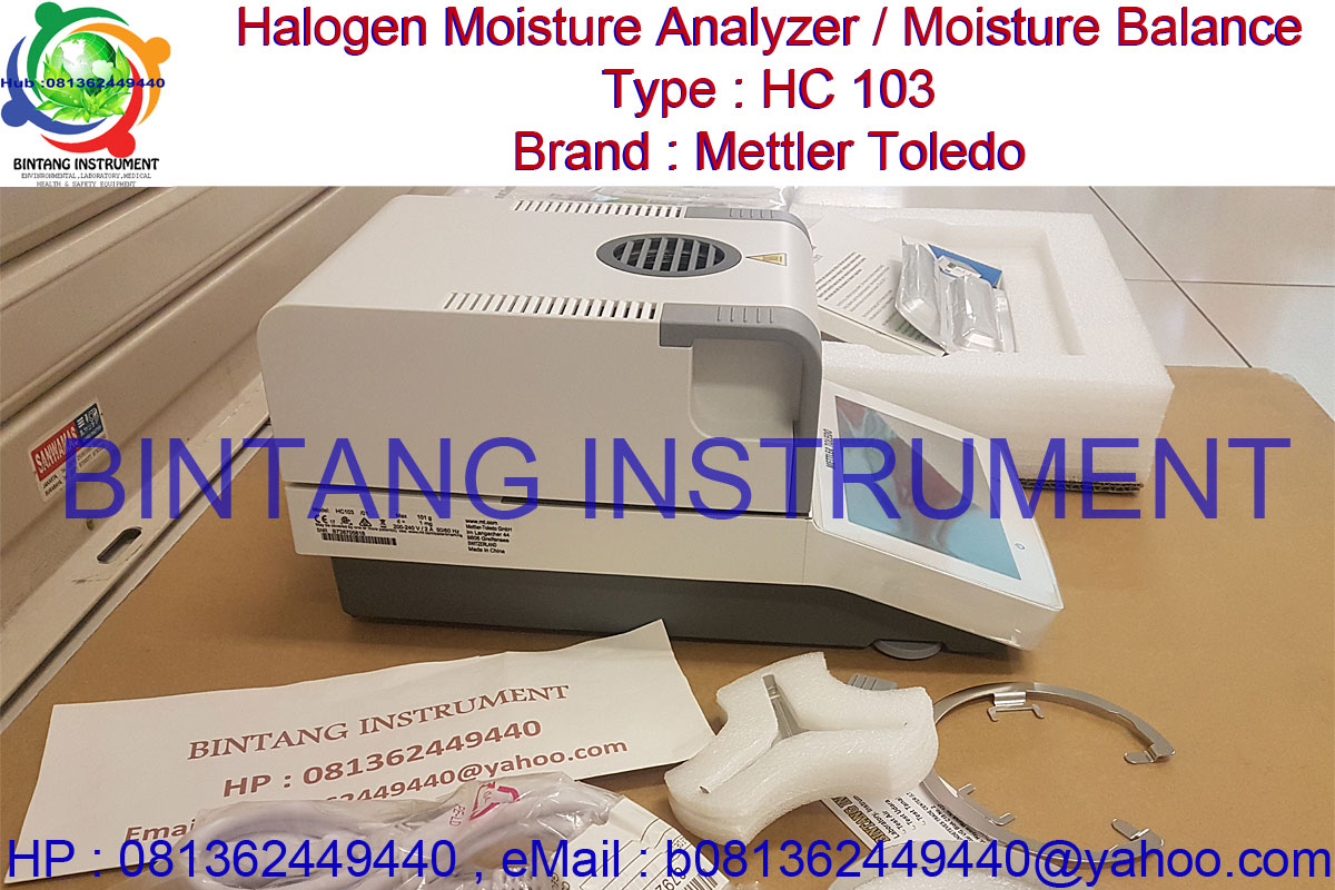 BINTANG INSTRUMENT 081362449440 Jual Moisture Balance Halogen
