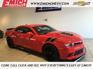 Certified PreOwned 2015 Chevy Camaro Z/28 at Emich Chevrolet