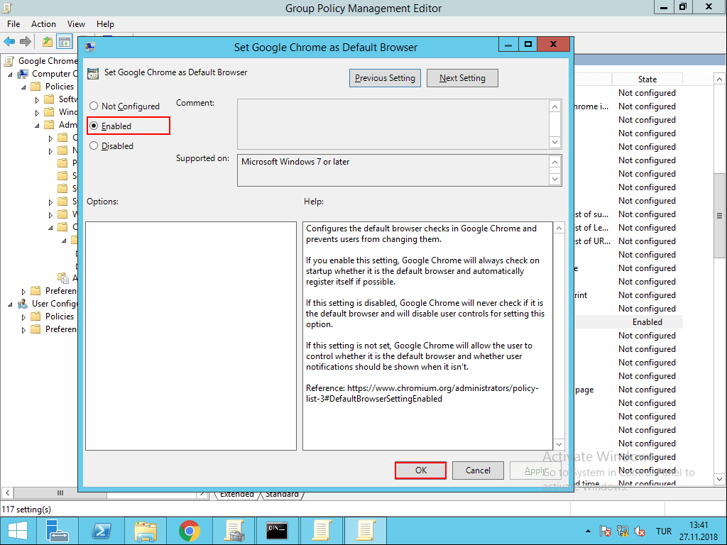 gpo set chrome as default browser gpo set chrome as default browser