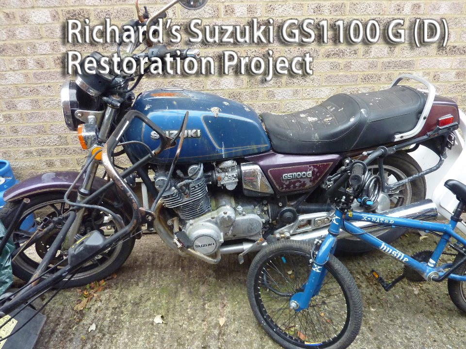 Suzuki GS1100 G Restoration Project