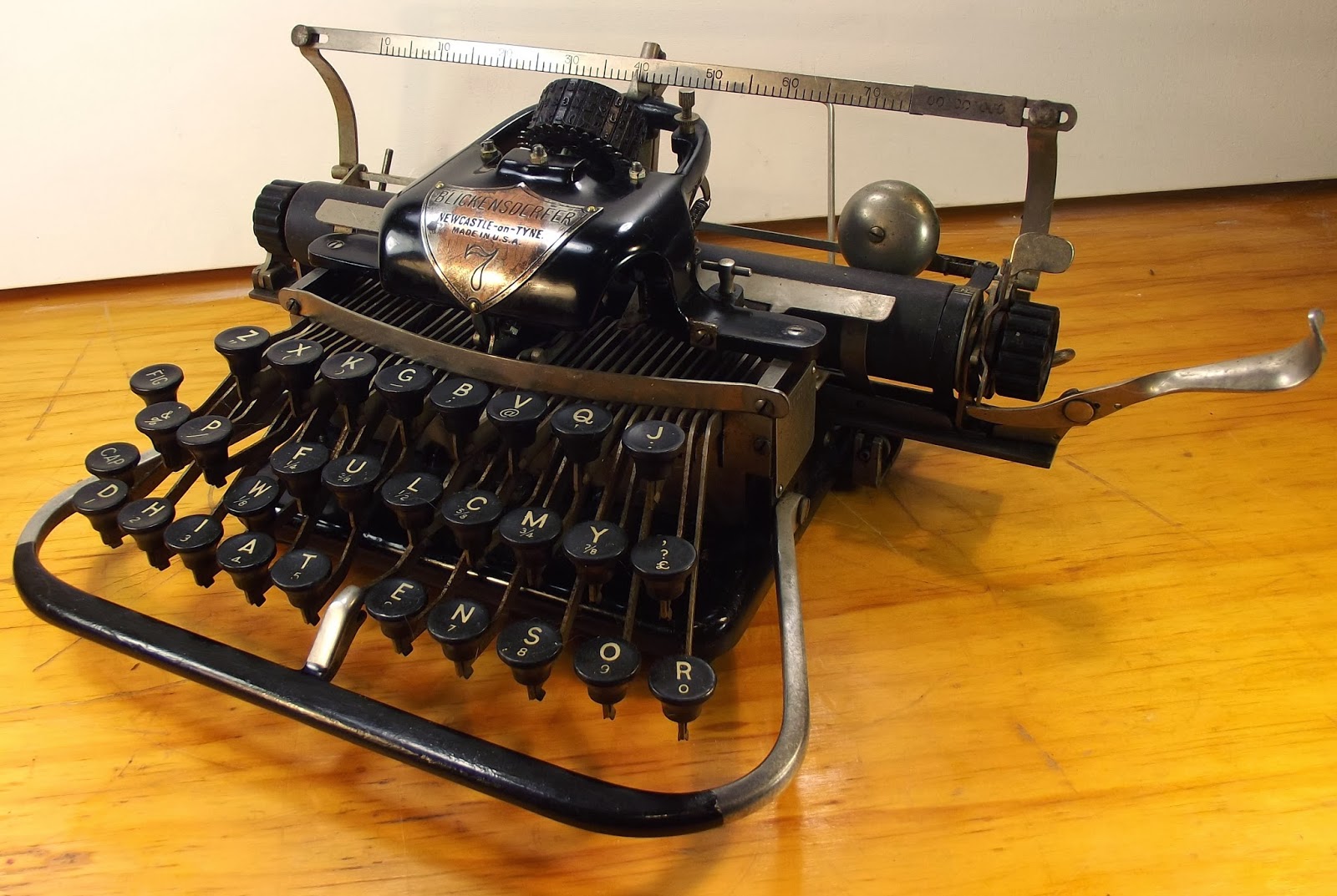 BLICKENSDERFER タイプライター BLICKENSDERFER タイプライター Blickensderfer 7 1897年 タイプ