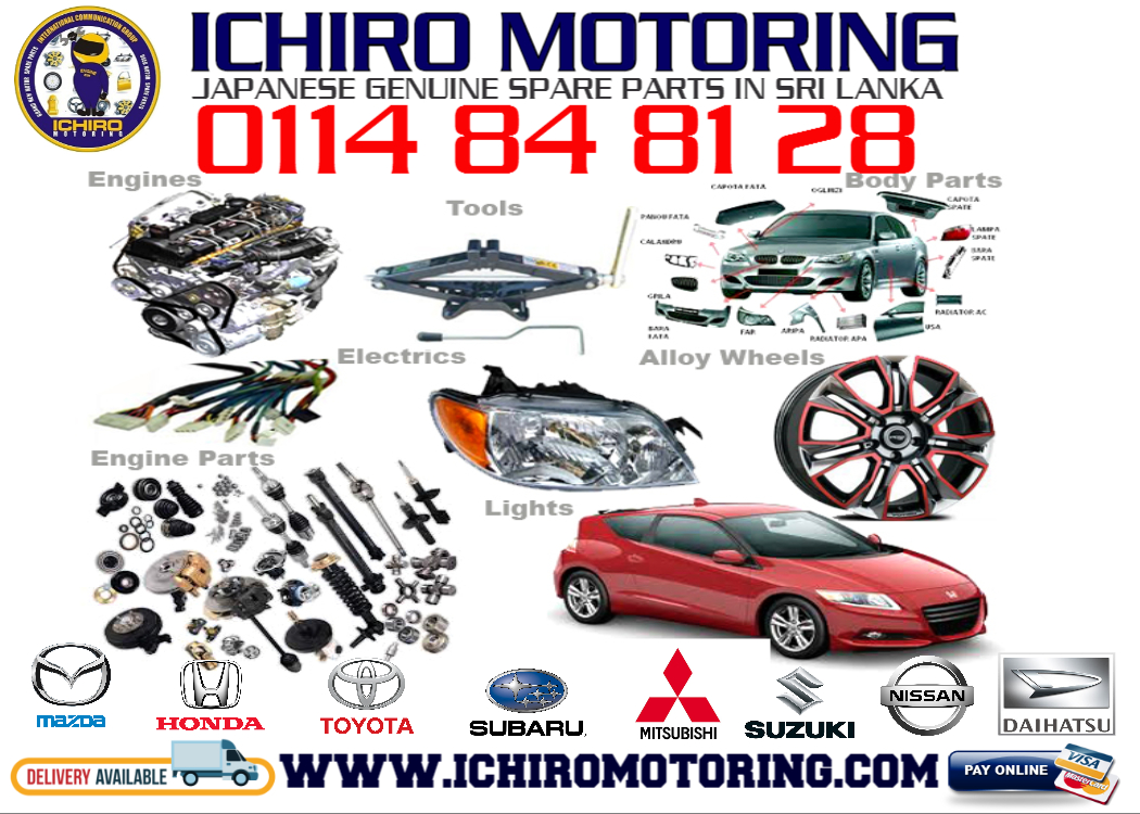 JAPANESE MOTOR SPARE PARTS JAPANESE VEHICLE SPARE PARTS IN SRI LANKA