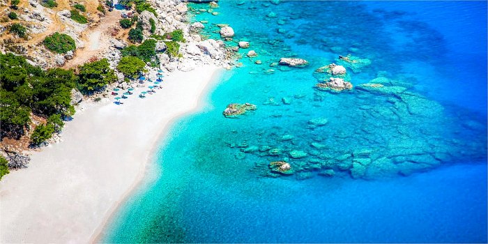 Spiaggia Apella Karpathos Grecia