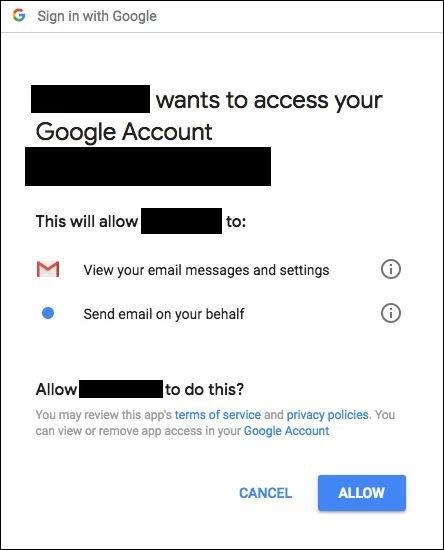 Xem ứng dụng nào đang đọc Gmail của bạn, giữ an toàn cho Gmail Xem ứng dụng nào đang đọc Gmail của bạn, giữ an toàn cho Gmail