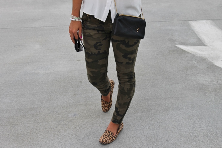 camouflage pants zara