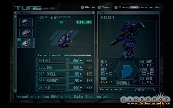 Armored Core Last Raven PS2