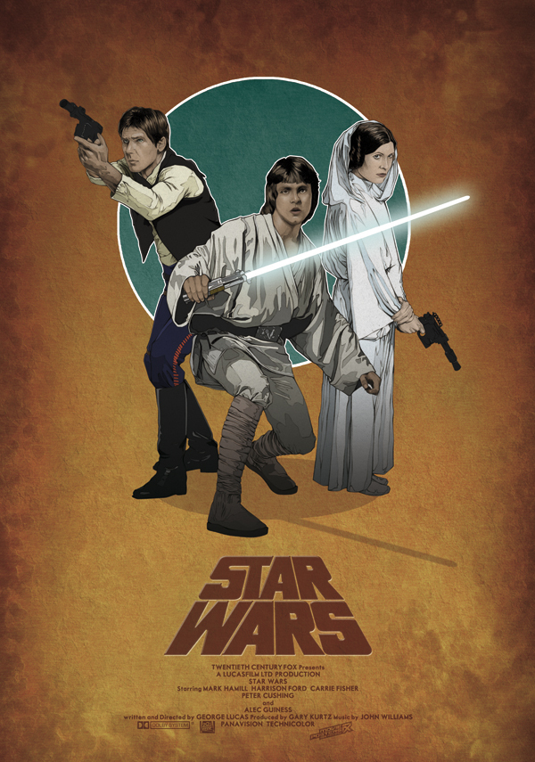 The Geeky Nerfherder Cool Art Movie Posters By Dani Blázquez