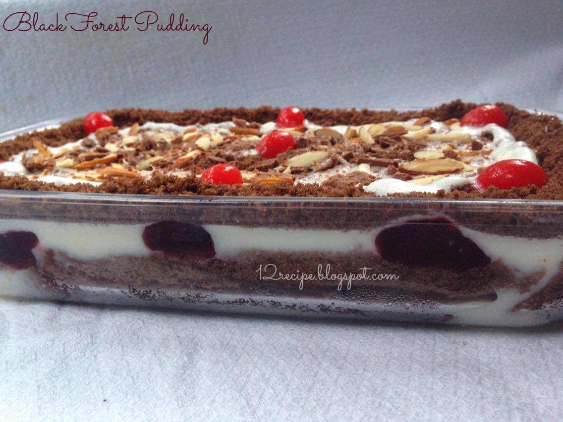 Black Forest Pudding Recipe Book