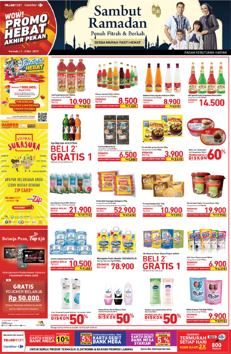 #Transmart #Carrefour - #Promo #Katalog Weekend Periode 03 - 09 Mei 2019 #Transmart #Carrefour - #Promo #Katalog Weekend Periode 03 - 09 Mei 2019