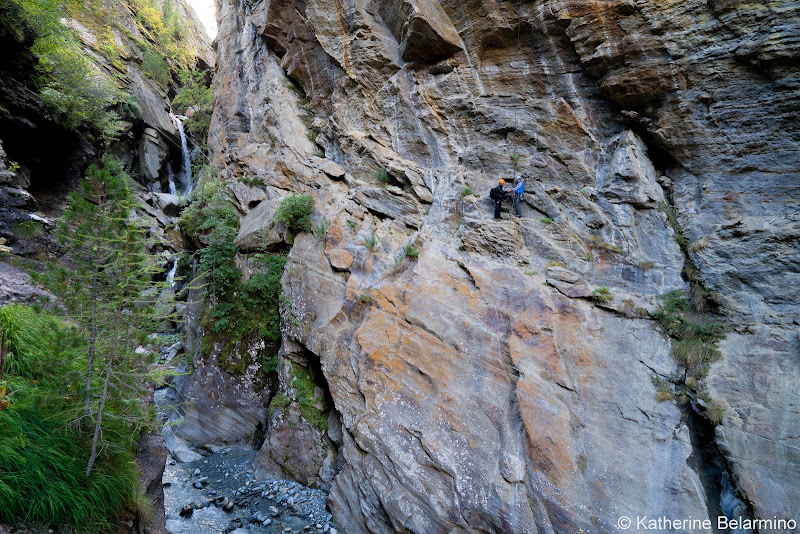 Gorge-Alpine Via Ferrata Tarzan Swing Things to Do in Saas-Fee Switzerland in Summer