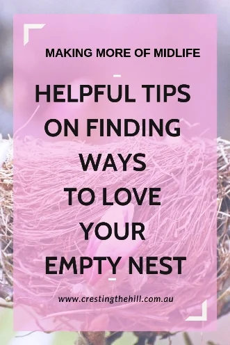 Rather than worrying about the kids leaving home - here are some ways to rediscover yourself after they've flown. #midlife #emptynest