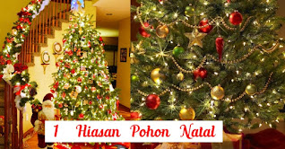 Hiasan Pohon Natal termasuk Hiasan Natal Yang Wajib Kamu Punya Saat Natal