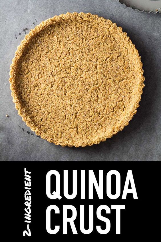 2INGREDIENT QUINOA CRUST Recipes Note