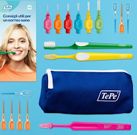 Vinci gratis uno dei Kit del Sorriso TePe per la tua igiene orale Logo Vinci gratis uno dei Kit del Sorriso TePe per la tua igiene orale