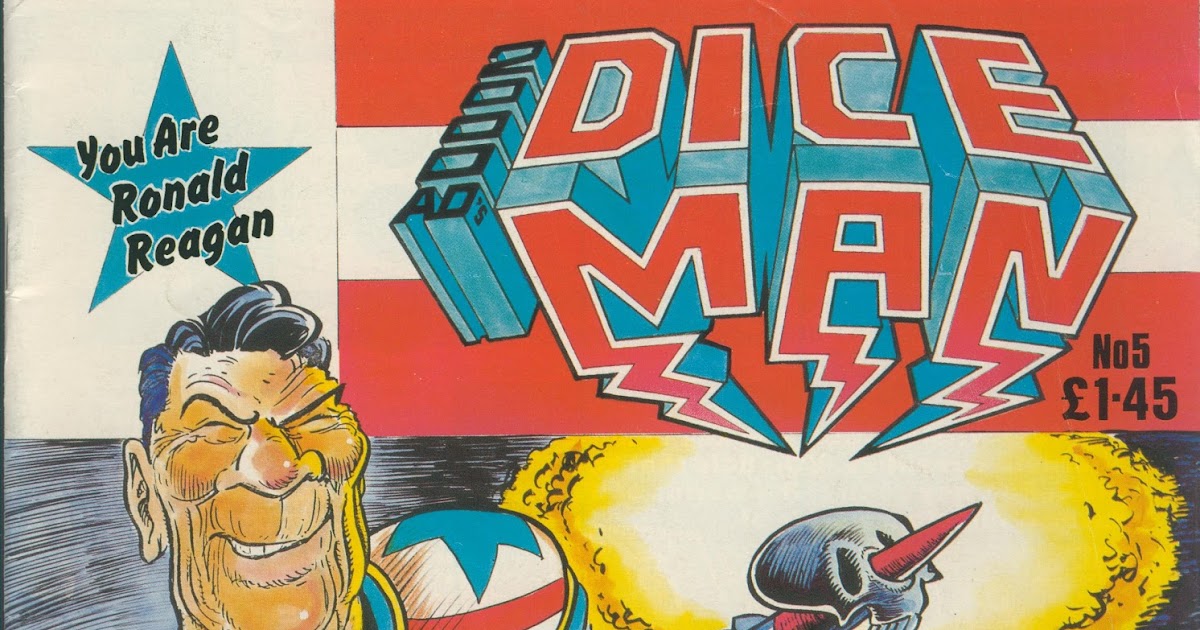 Boys Adventure Comics Roleplaying comics (5) 2000AD's Diceman issue 5