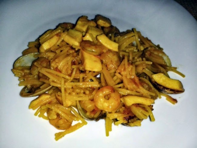 receta de fideos a la cazuela