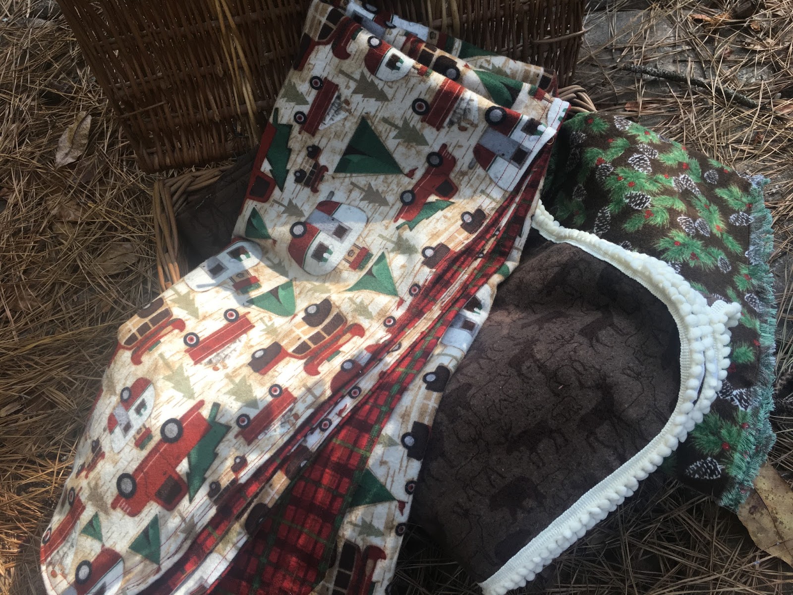 Flannel Lap Throws for Fall and Winter Camping — The Southern Glamper
