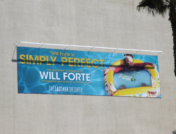 Will Forte The Last Man on Earth 2016 Emmy nomination billboard Will Forte Last Man on Earth 2016 Emmy billboard