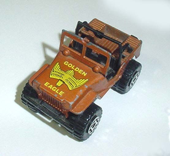 matchbox golden eagle jeep