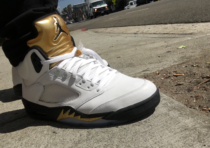 jordan 5 gold olympic