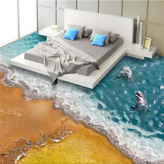 Trang trí nhà đẹp với những mẫu gạch 3D tuyệt diệu Trang trí nhà đẹp với những mẫu gạch 3D tuyệt diệu